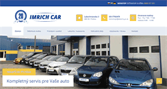 Desktop Screenshot of imrichcar.sk